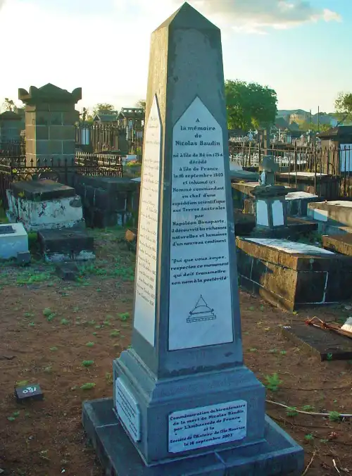 baudin memorial